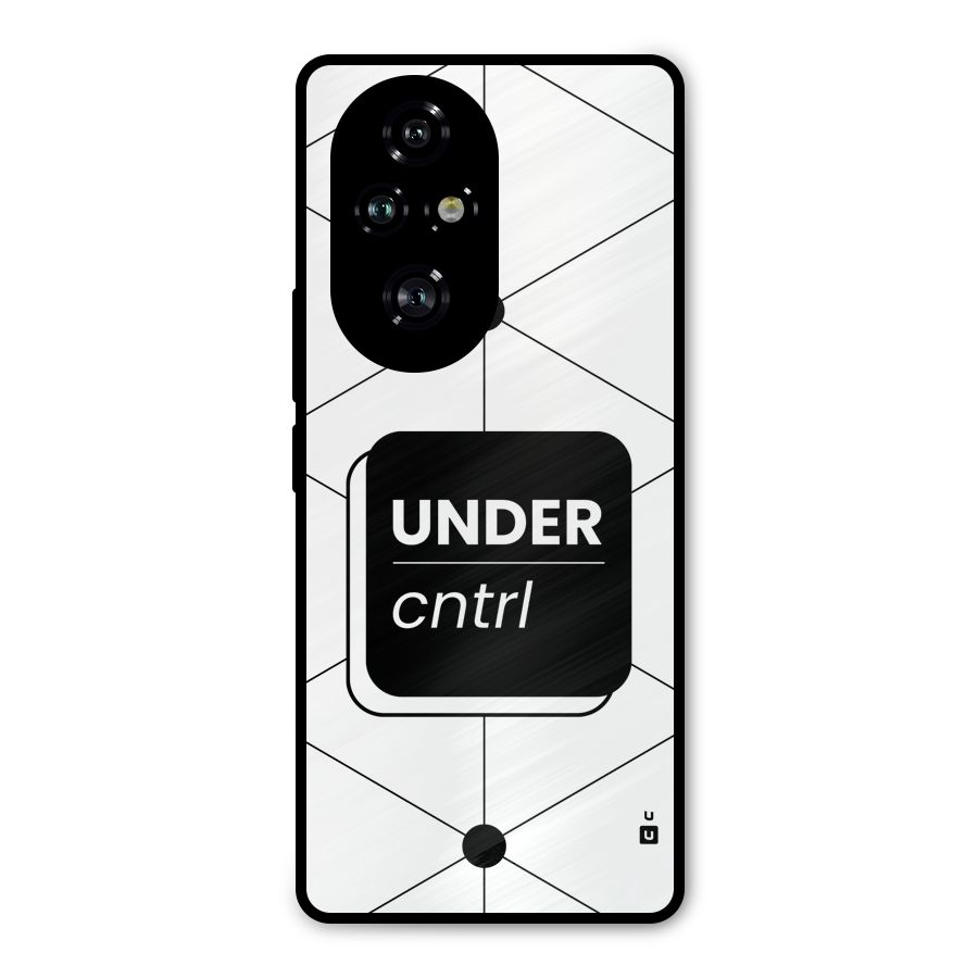 Under Control Metal Back Case for Honor 200 Pro