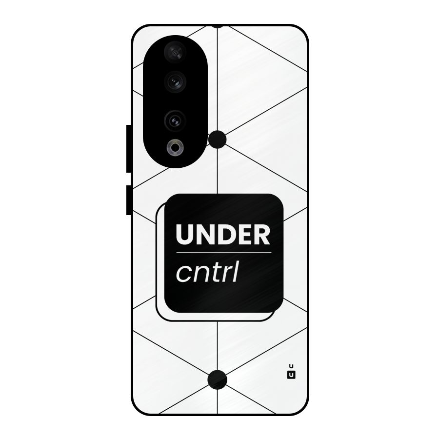 Under Control Metal Back Case for Honor 90