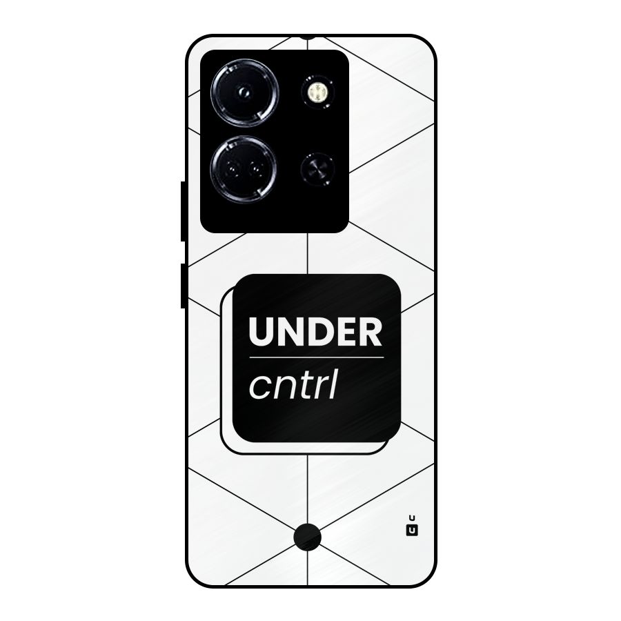 Under Control Metal Back Case for Infinix Note 30 5G