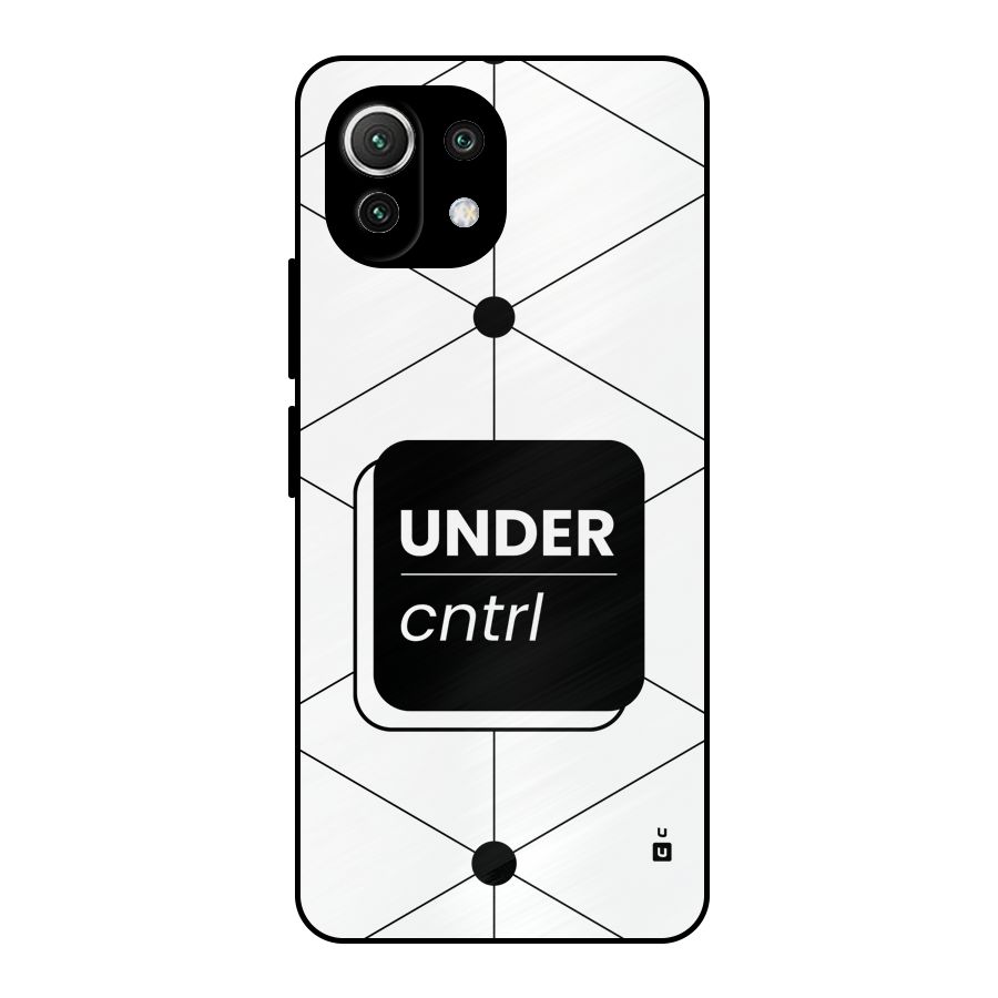 Under Control Metal Back Case for Mi 11 Lite