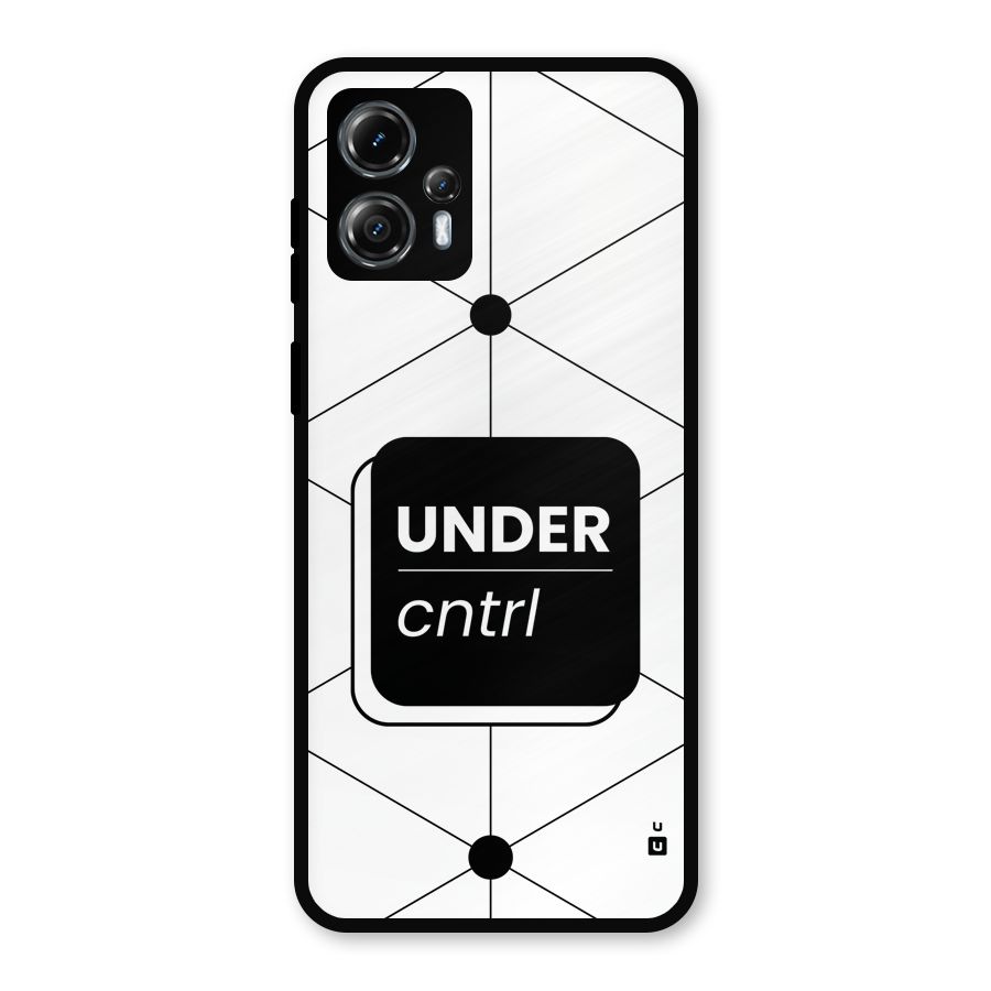 Under Control Metal Back Case for Moto G13