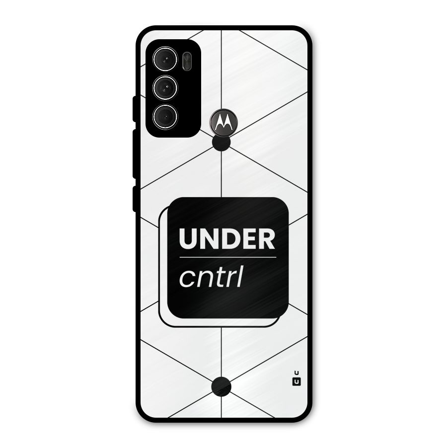 Under Control Metal Back Case for Moto G60