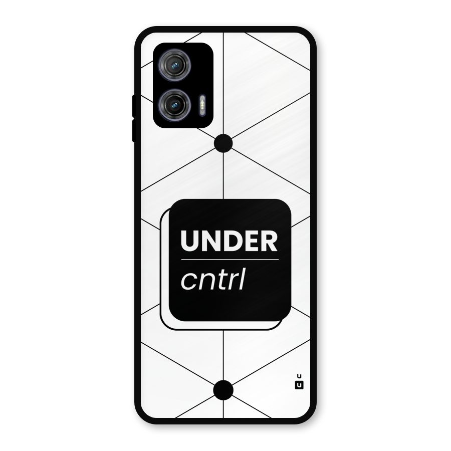 Under Control Metal Back Case for Moto G73