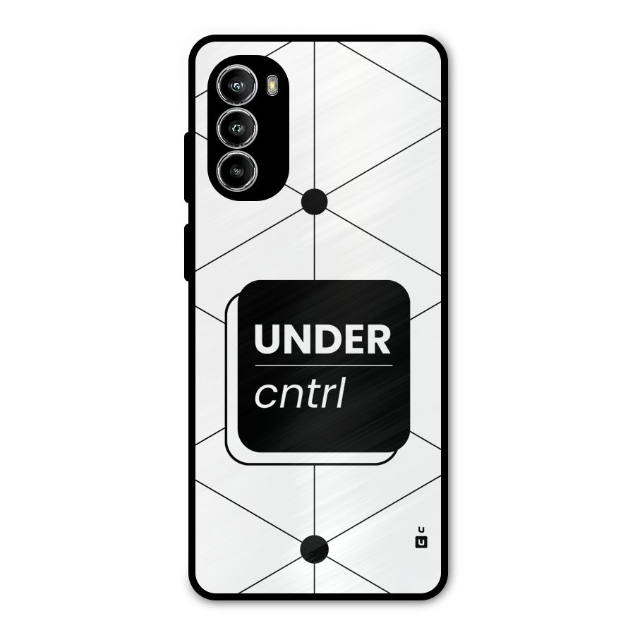 Under Control Metal Back Case for Moto G82