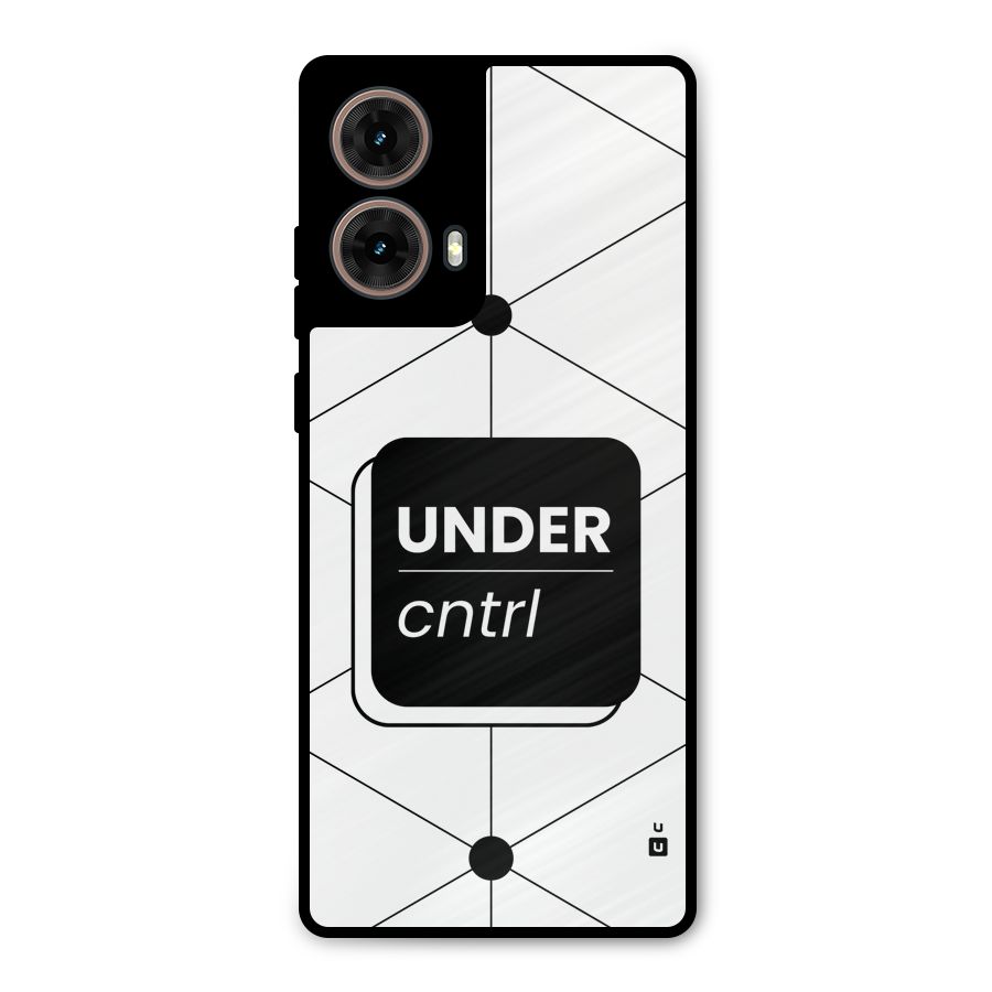 Under Control Metal Back Case for Moto G85