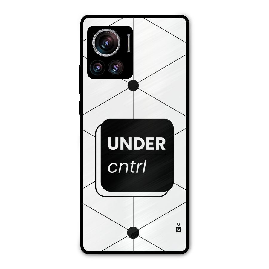 Under Control Metal Back Case for Motorola Edge 30 Ultra