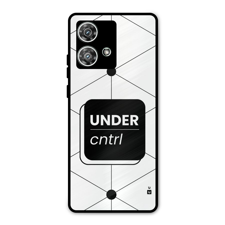 Under Control Metal Back Case for Motorola Edge 40 Neo