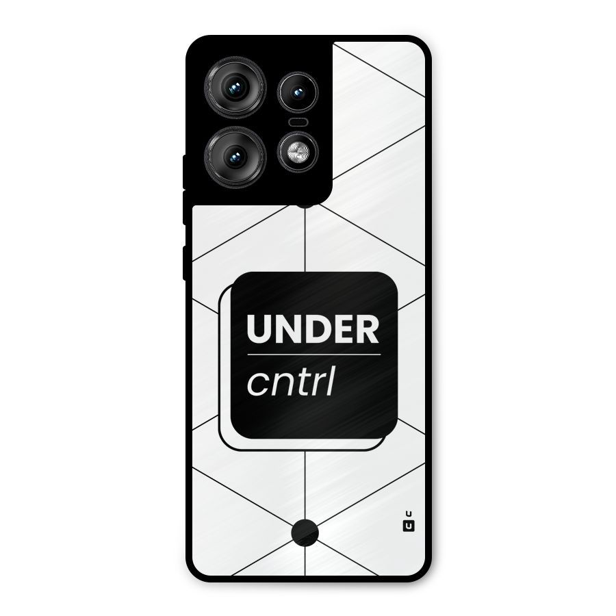 Under Control Metal Back Case for Motorola Edge 50 Pro