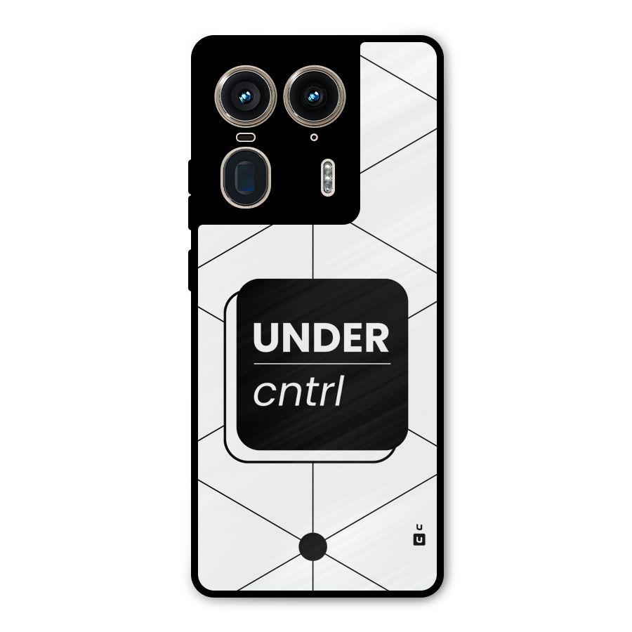Under Control Metal Back Case for Motorola Edge 50 Ultra
