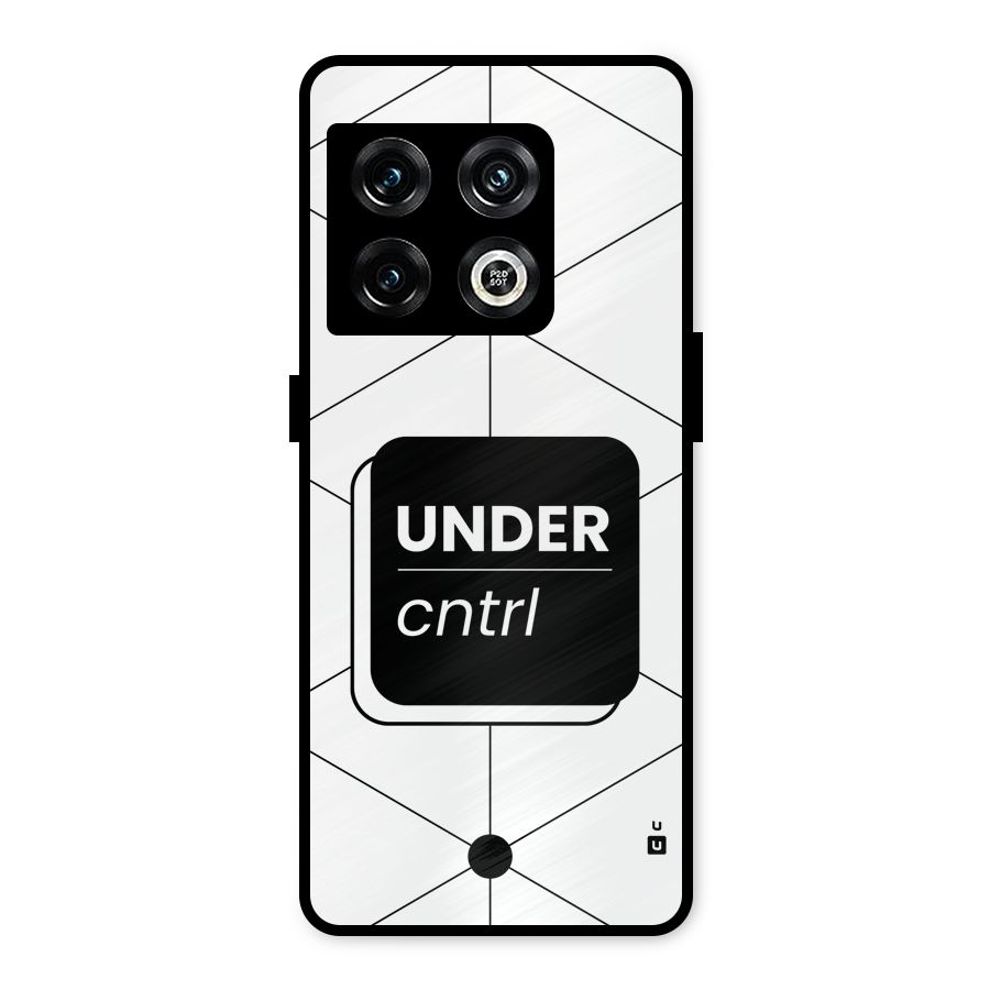 Under Control Metal Back Case for OnePlus 10 Pro 5G