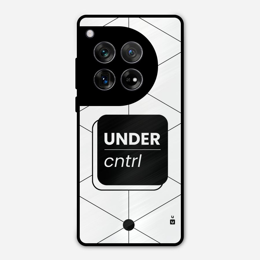Under Control Metal Back Case for OnePlus 12