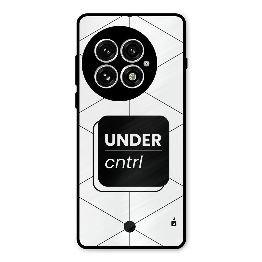 Under Control Metal Back Case for OnePlus 13