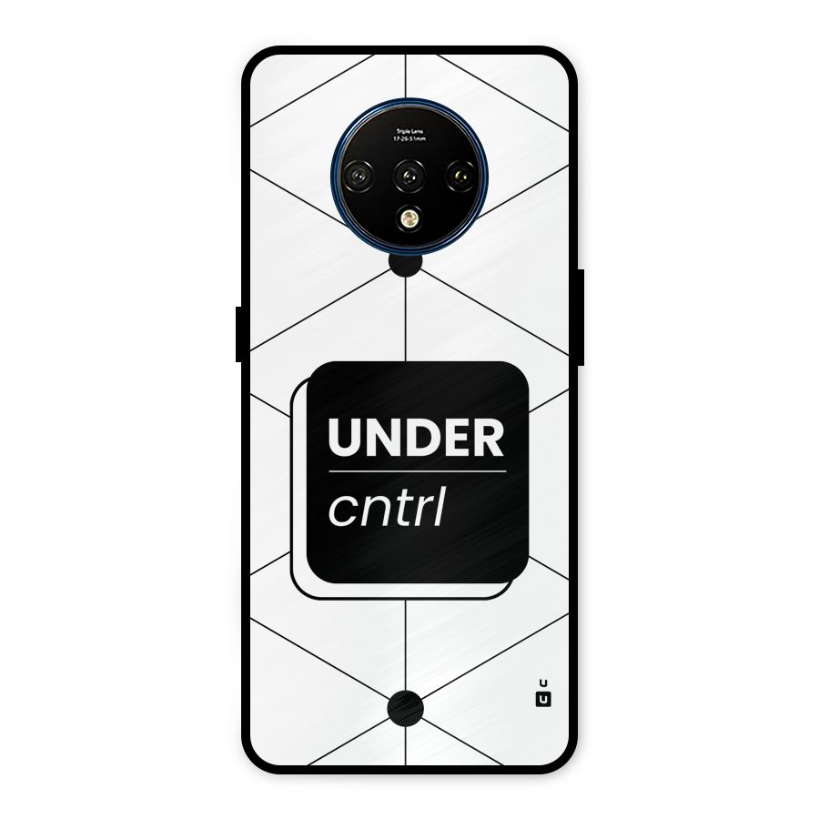 Under Control Metal Back Case for OnePlus 7T