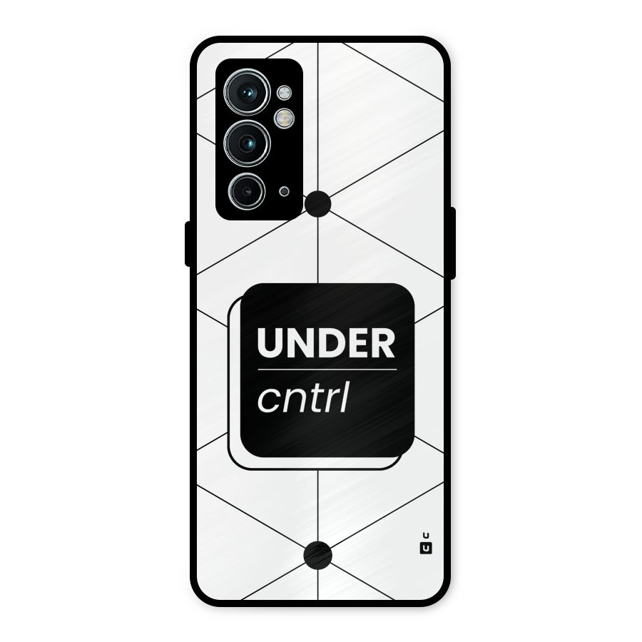 Under Control Metal Back Case for OnePlus 9RT 5G