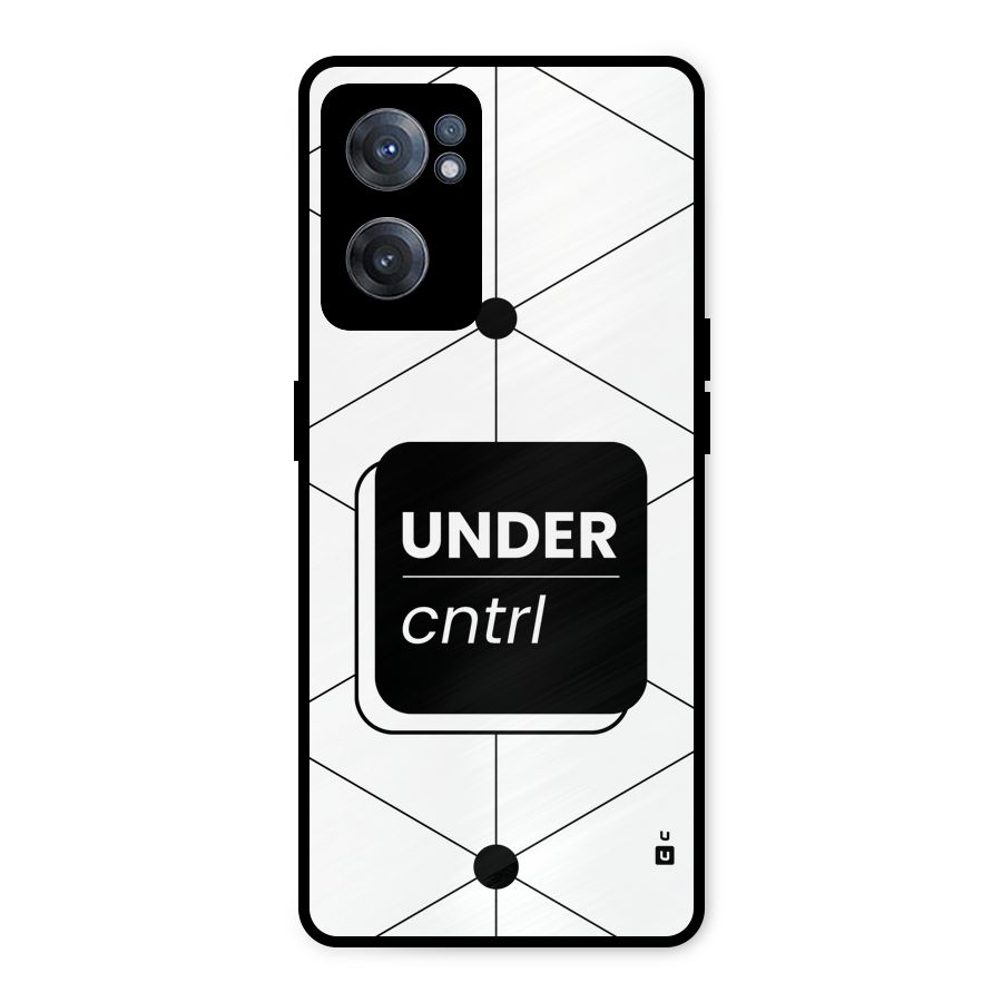 Under Control Metal Back Case for OnePlus Nord CE 2 5G