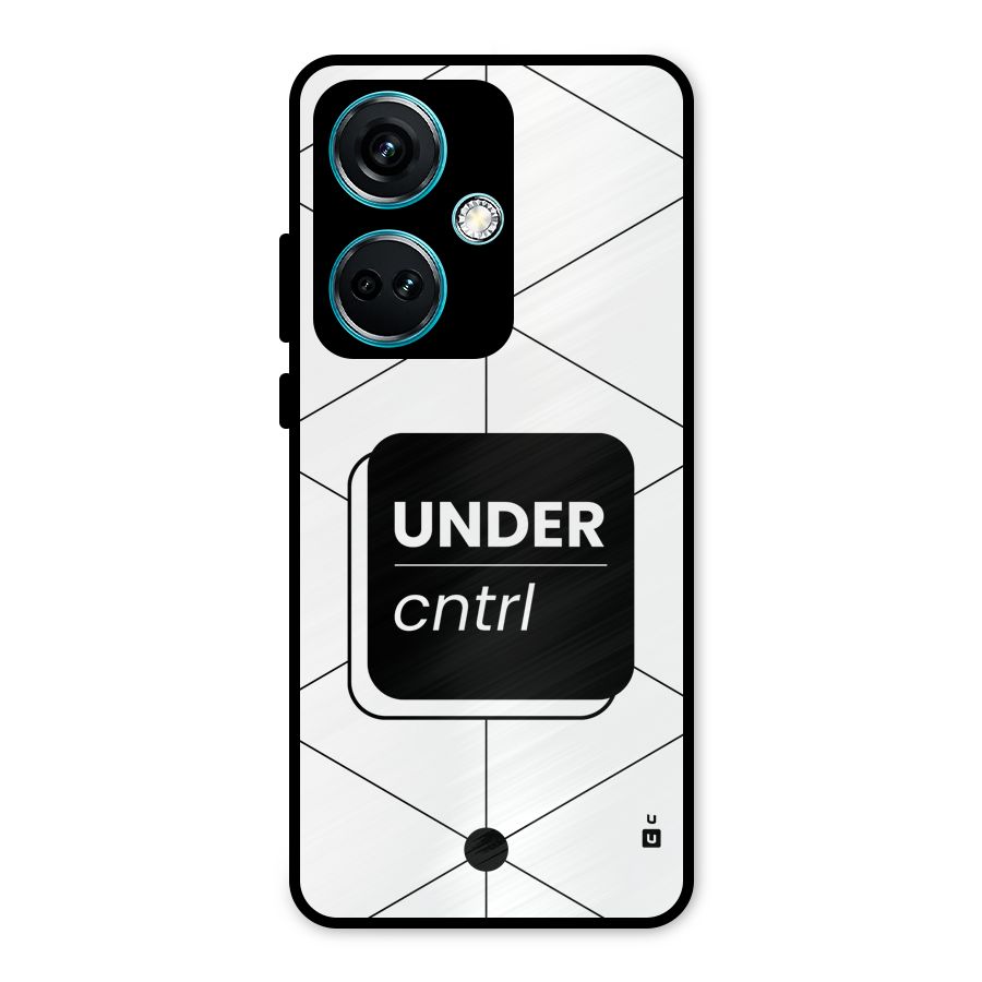 Under Control Metal Back Case for OnePlus Nord CE 3 5G