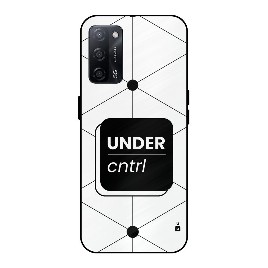 Under Control Metal Back Case for Oppo A53s 5G