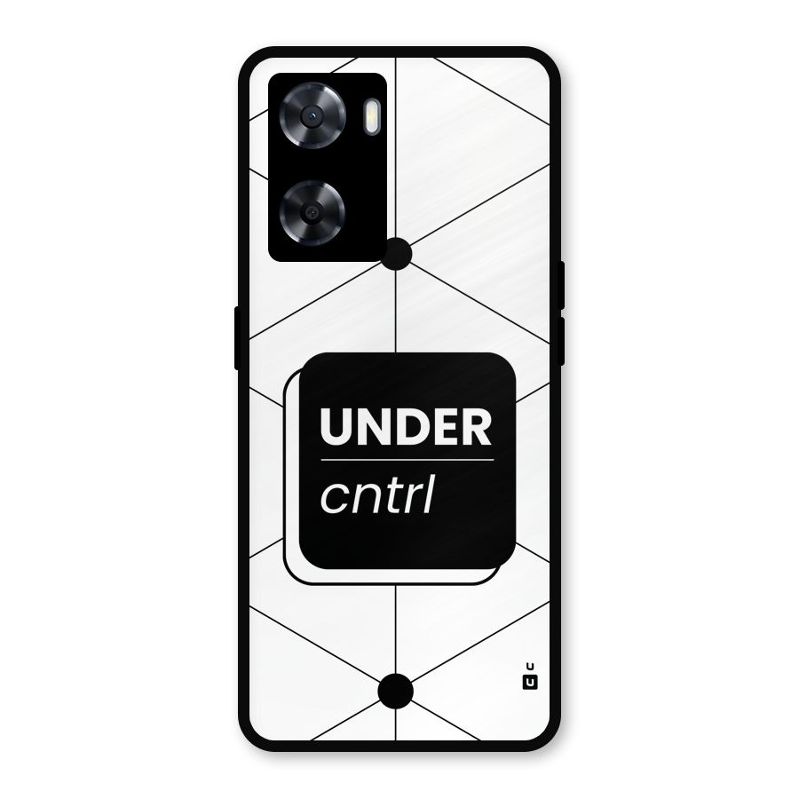 Under Control Metal Back Case for Oppo A77