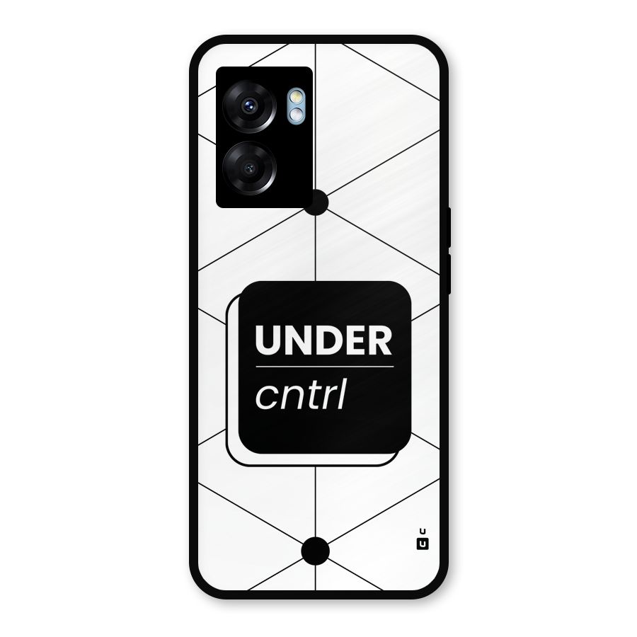 Under Control Metal Back Case for Oppo K10 (5G)