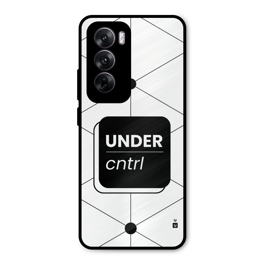 Under Control Metal Back Case for Oppo Reno12