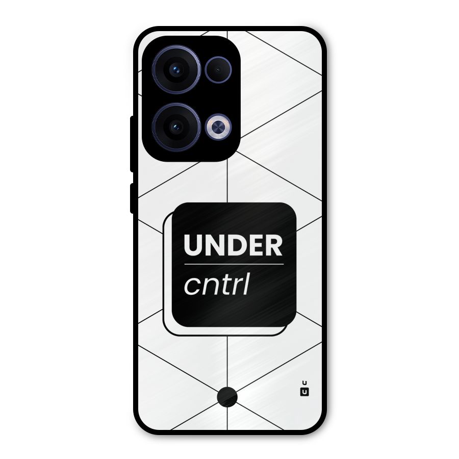 Under Control Metal Back Case for Oppo Reno13