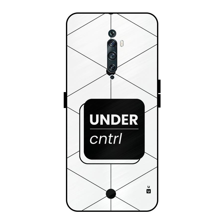 Under Control Metal Back Case for Oppo Reno2 F
