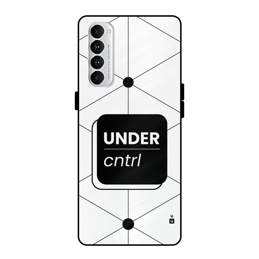 Under Control Metal Back Case for Oppo Reno4 Pro