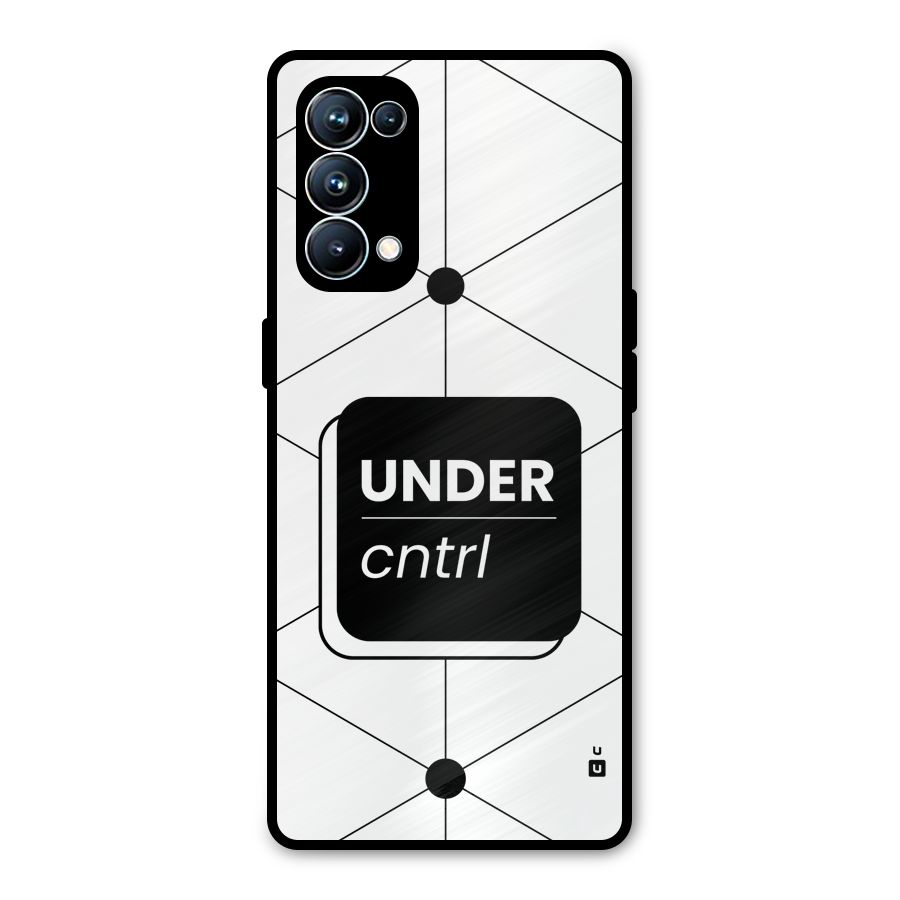 Under Control Metal Back Case for Oppo Reno5 Pro 5G