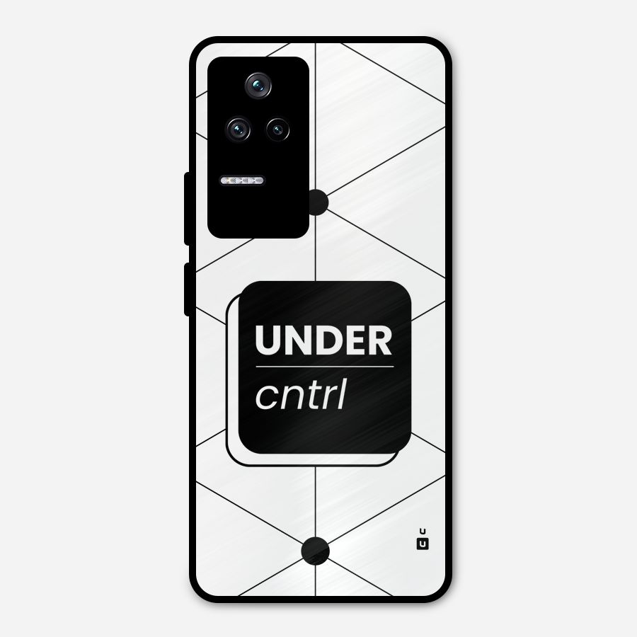 Under Control Metal Back Case for Poco F4 5G