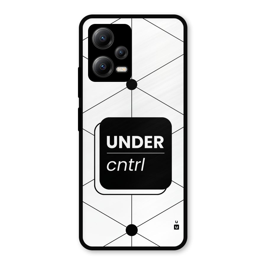 Under Control Metal Back Case for Poco X5