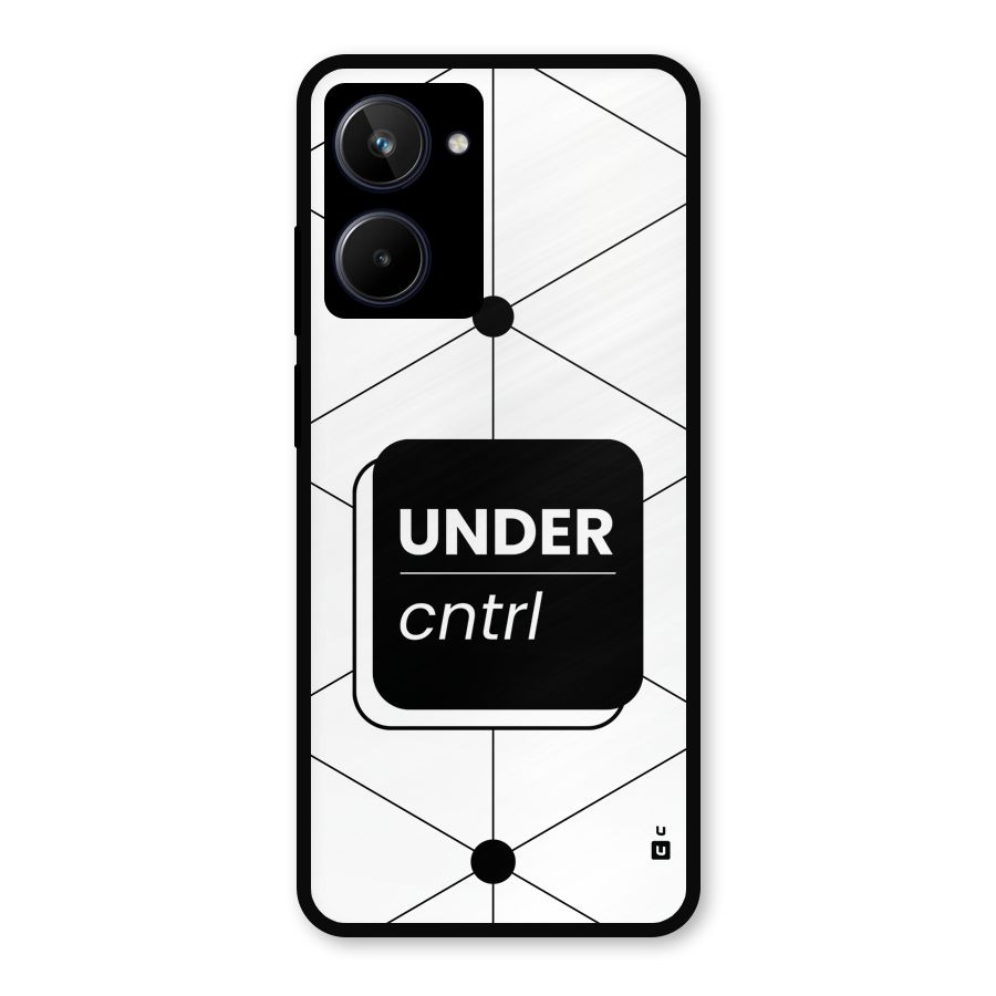 Under Control Metal Back Case for Realme 10