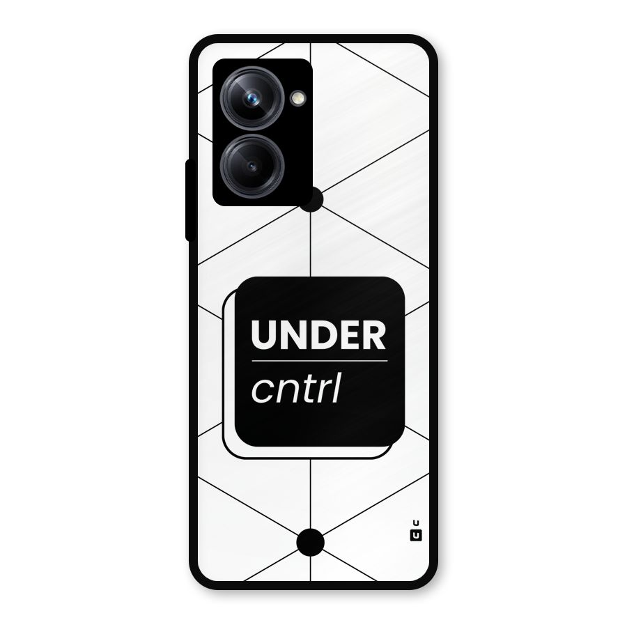 Under Control Metal Back Case for Realme 10 Pro