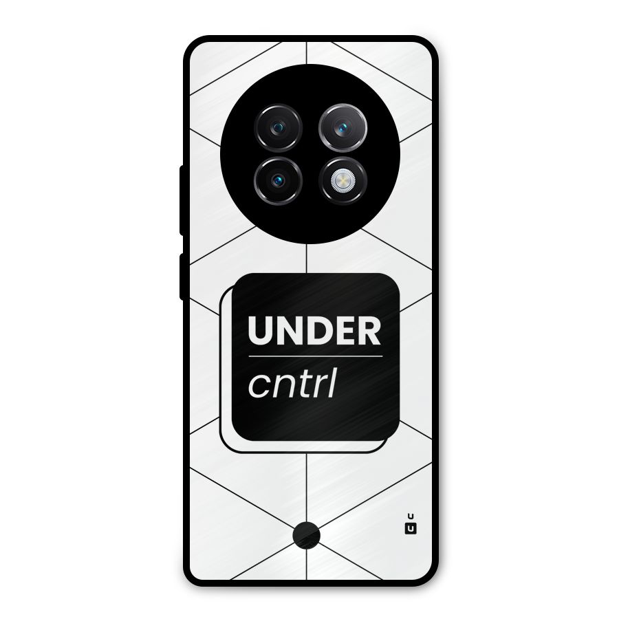 Under Control Metal Back Case for Realme 13 Plus