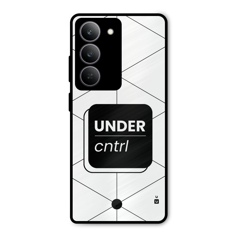 Under Control Metal Back Case for Realme 14x