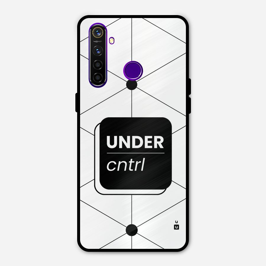 Under Control Metal Back Case for Realme 5 Pro