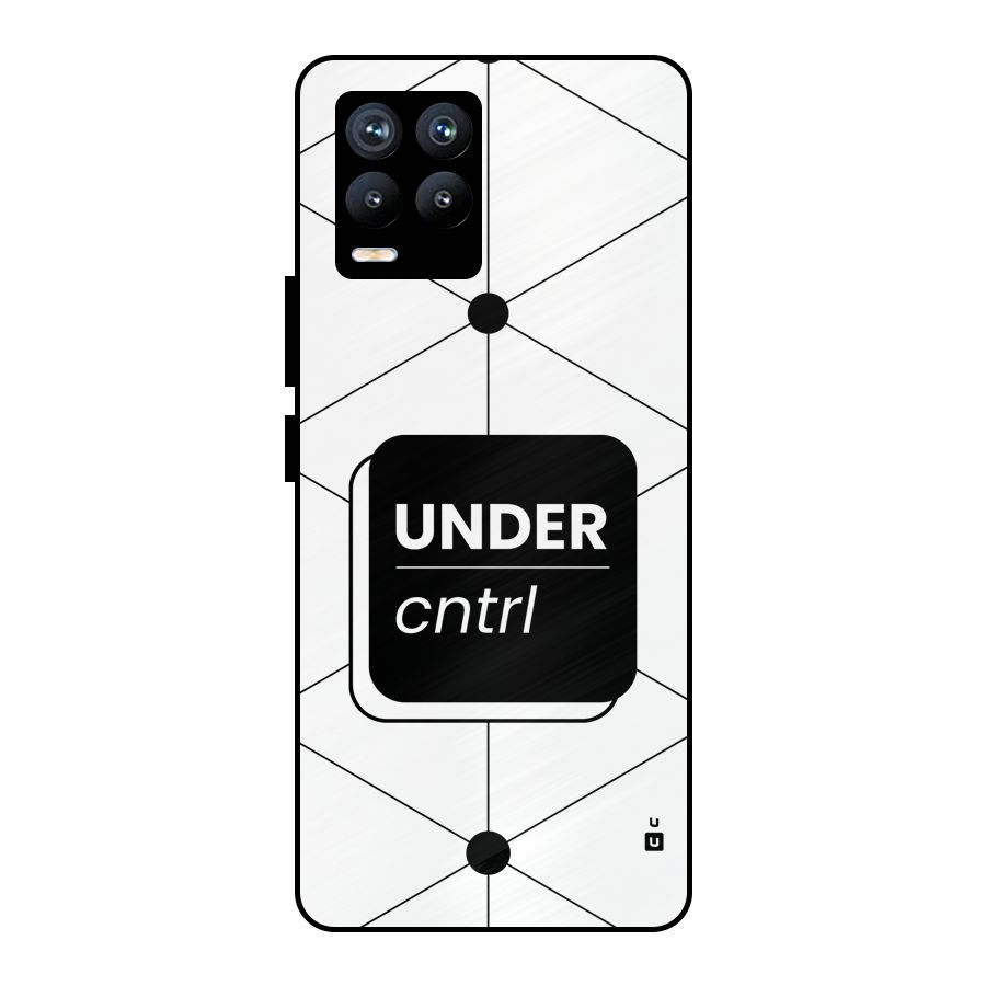 Under Control Metal Back Case for Realme 8