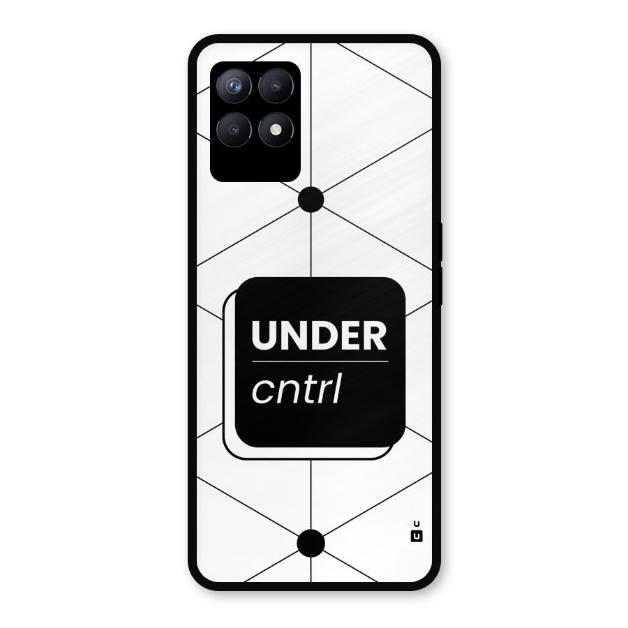 Under Control Metal Back Case for Realme 8i