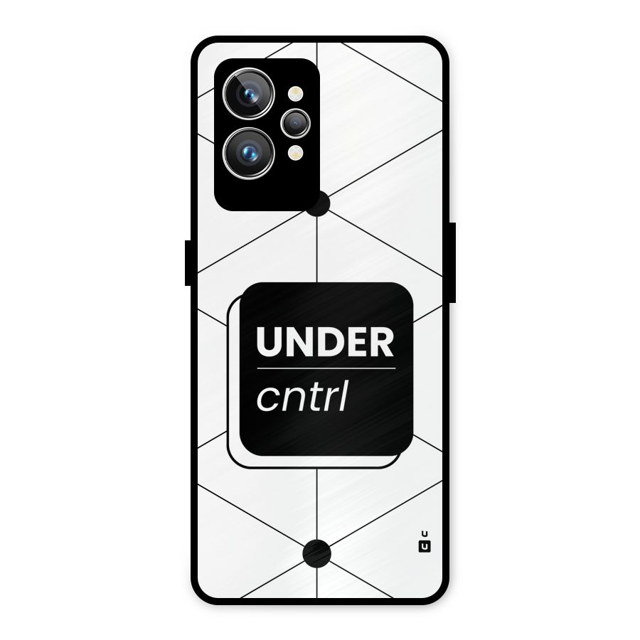 Under Control Metal Back Case for Realme GT2 Pro