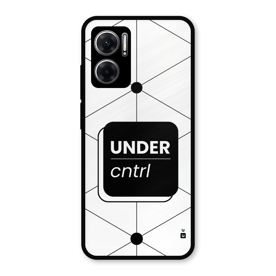 Under Control Metal Back Case for Redmi 11 Prime 5G