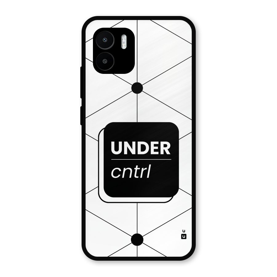 Under Control Metal Back Case for Redmi A1