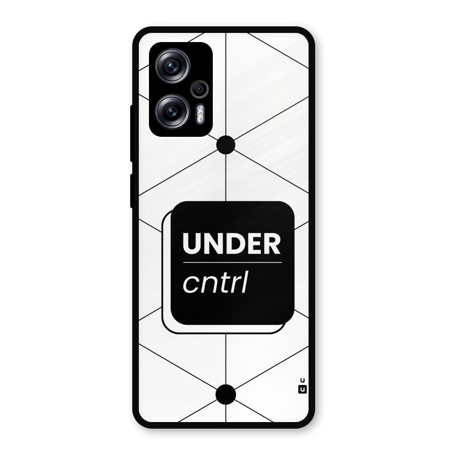 Under Control Metal Back Case for Redmi K50i