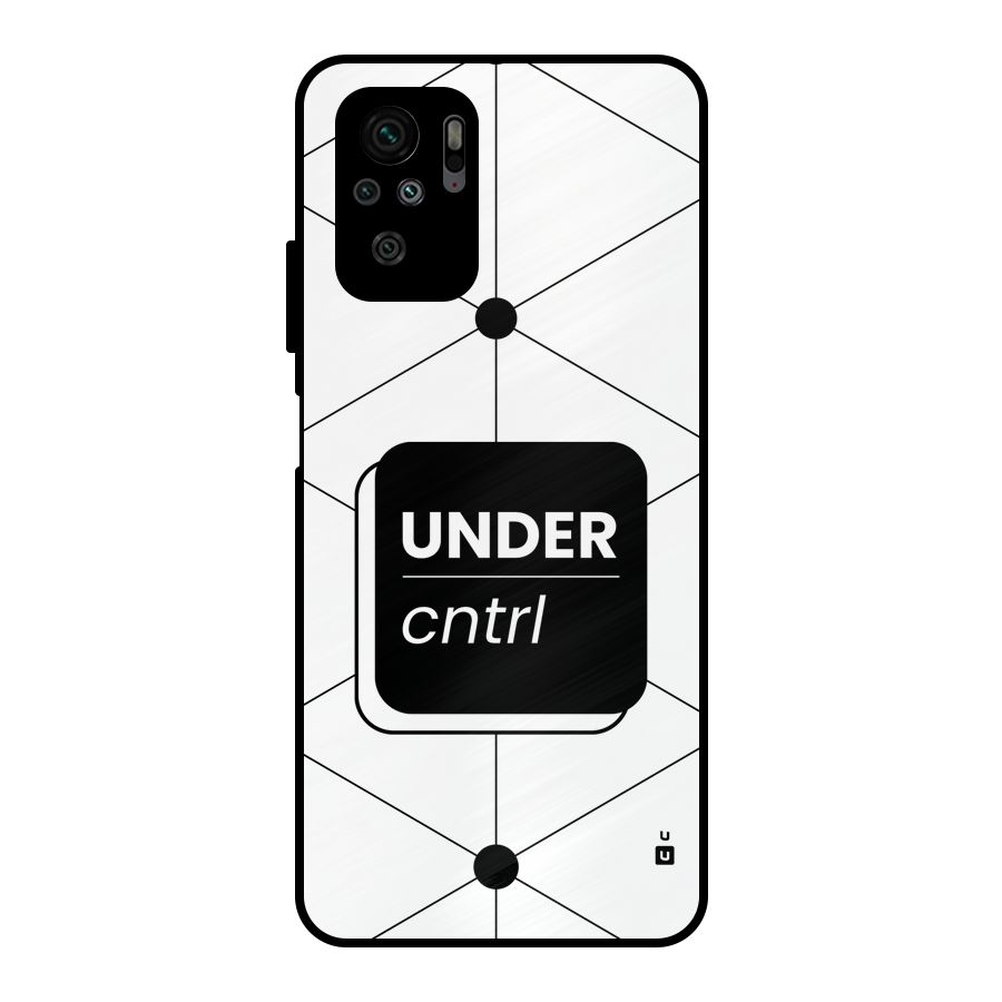 Under Control Metal Back Case for Redmi Note 11 SE