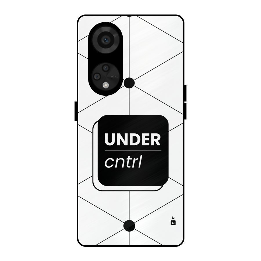 Under Control Metal Back Case for Reno8 T 5G