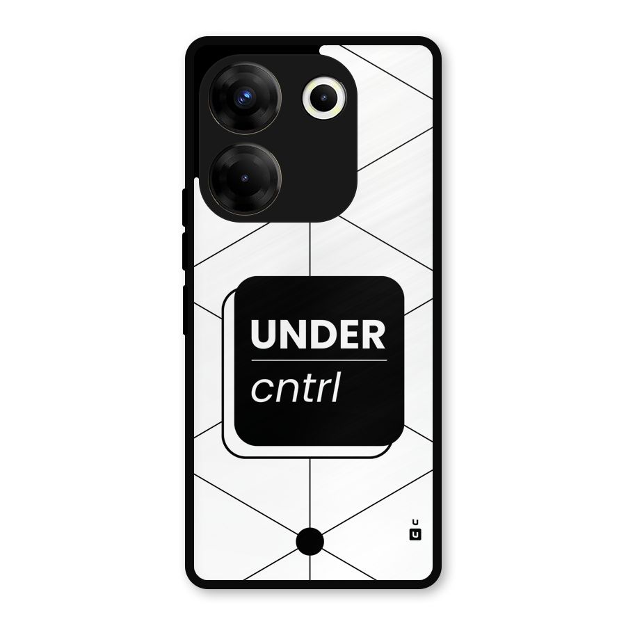 Under Control Metal Back Case for Tecno Camon 20 Pro
