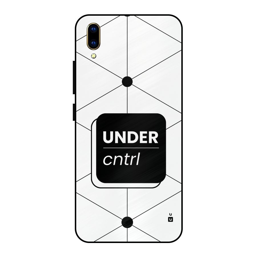 Under Control Metal Back Case for Vivo V11 Pro