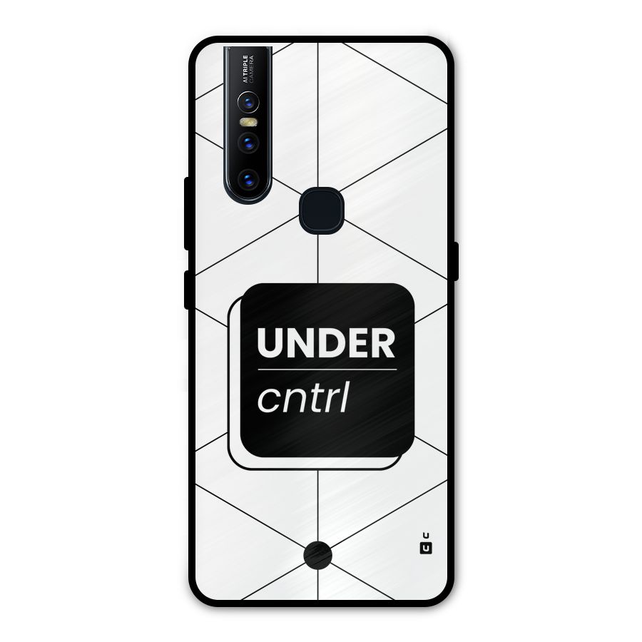 Under Control Metal Back Case for Vivo V15