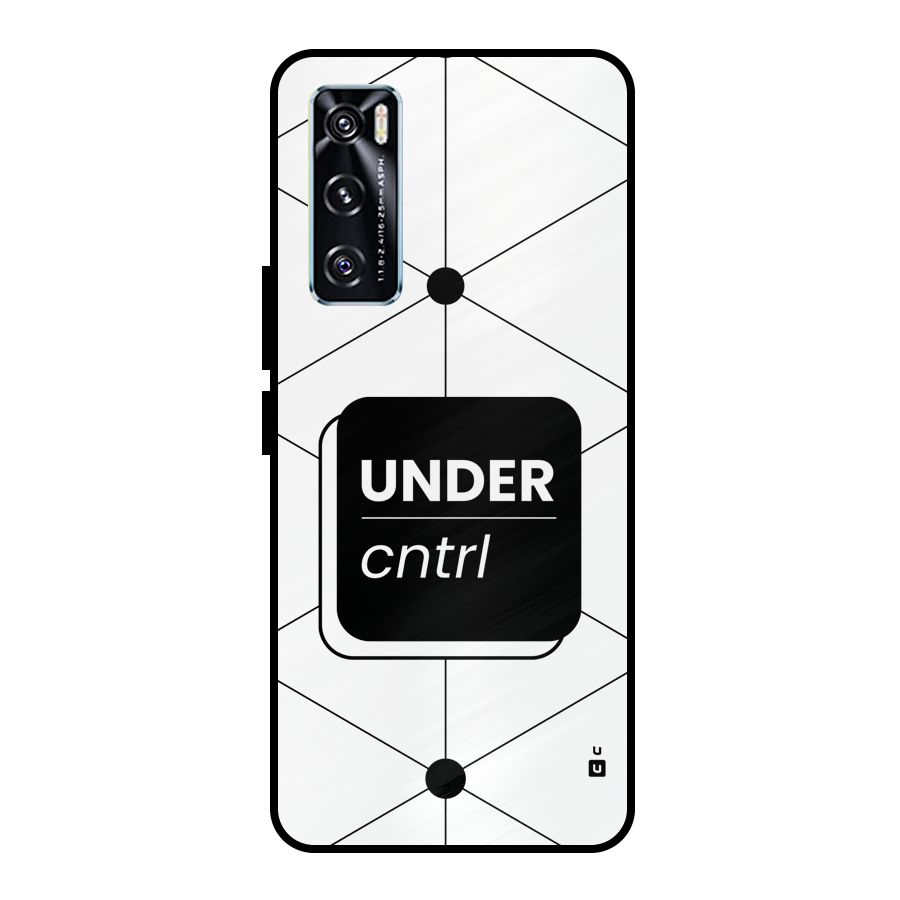 Under Control Metal Back Case for Vivo V20 SE