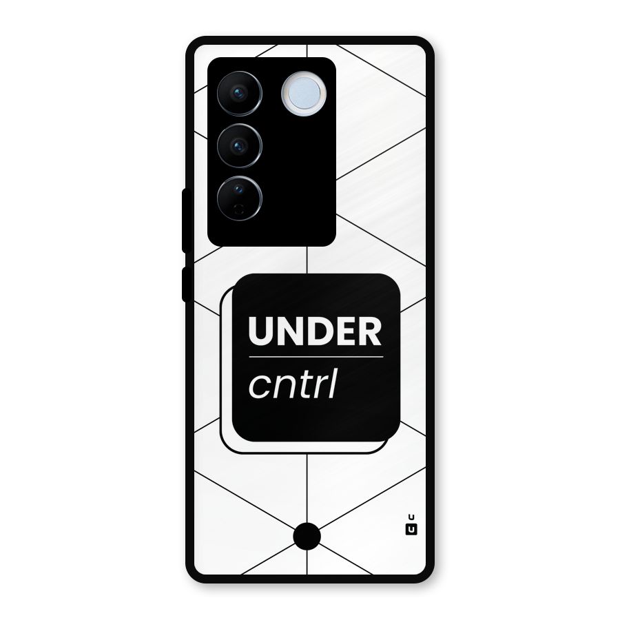 Under Control Metal Back Case for Vivo V27