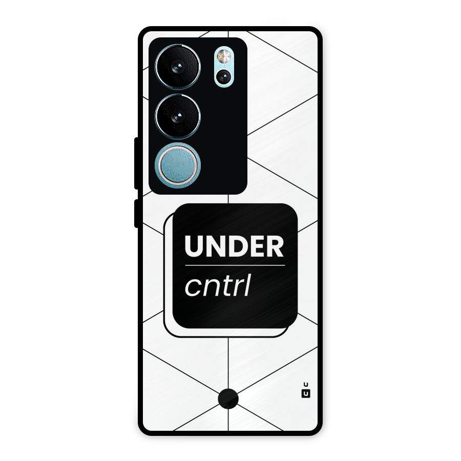 Under Control Metal Back Case for Vivo V29 Pro
