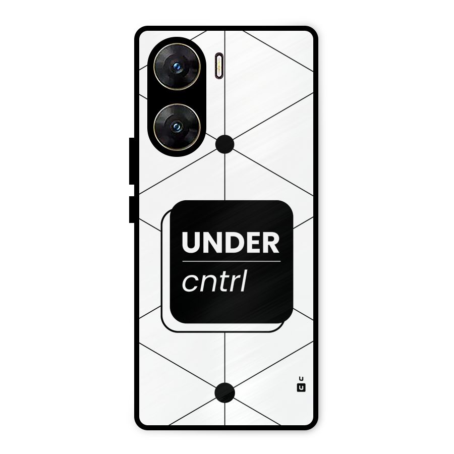 Under Control Metal Back Case for Vivo V29e
